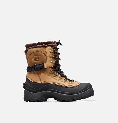 Sorel Glacier Boots UK - Mens Winter Boots Black (UK5984236)